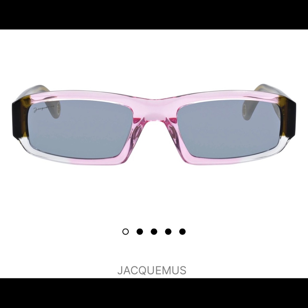 JACQUEMUS Pink 'Les Lunettes Altu' Sunglasses